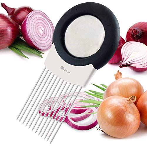 onion-slicers ORBLUE All-in-One Onion Holder, Odor Remover, Slic
