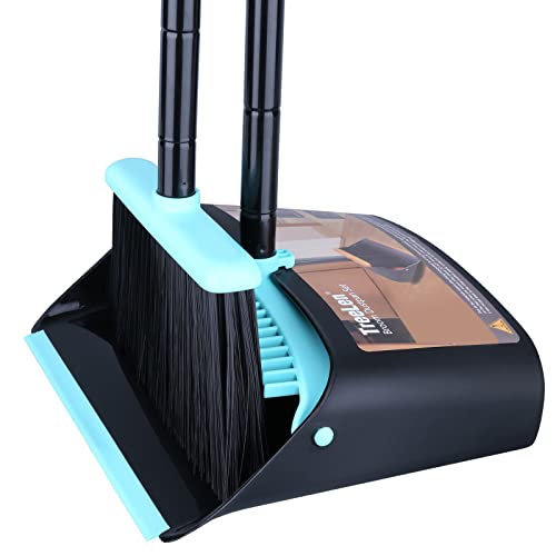outdoor-dustpans-and-brushes Long Handled Dustpan and Brush Set /Broom and Dust