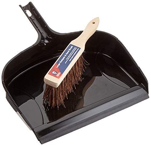 outdoor-dustpans-and-brushes Spear & Jackson Dustpan and Hand Brush Set - Black
