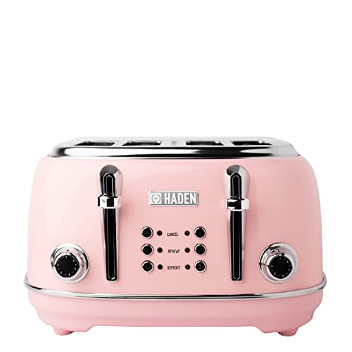 pink-kettle-and-toaster-sets Haden Heritage English Rose Toaster - Electric Sta