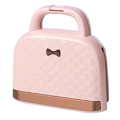 pink-toasters Salter EK3677PNK Handbag Style Non-Stick Sandwich