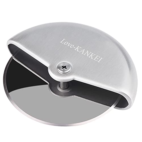 pizza-slicers Love-KANKEI Pizza Cutter, Pizza Slicer Stainless S