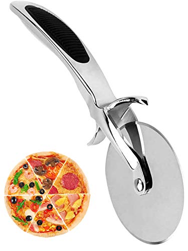 pizza-slicers Pizza Cutter Wheel, AnGeer Good Grips Stainless St