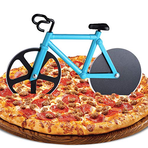 pizza-slicers ZAWTR Bicycle Pizza Cutter, Bike Pizza Cutter Nove