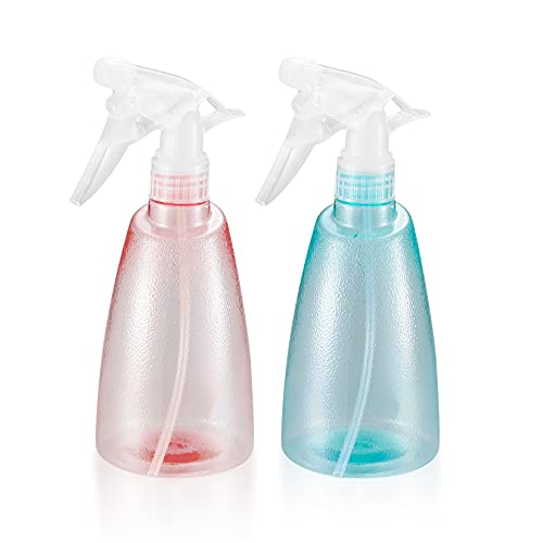 plastic-spray-bottles 500 ML Water Spray Bottles, 2 Pcs Empty Mist Atomi