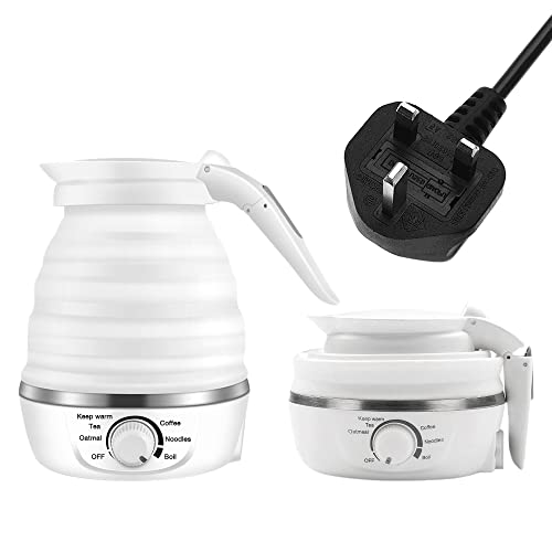portable-kettles Foldable Travel Kettle, CJBIN Upgraded Food Grade