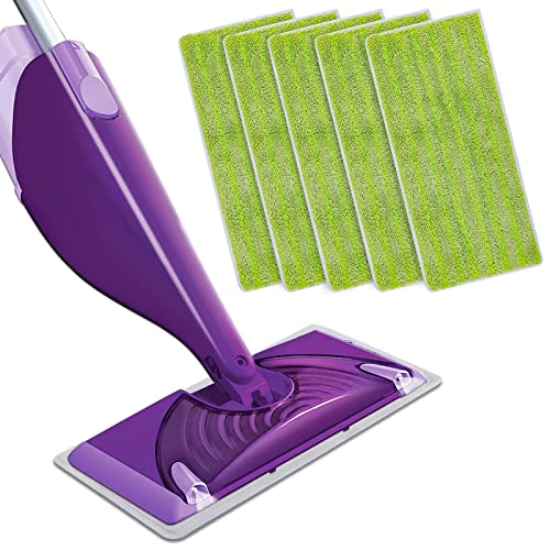 power-mops KEEPOW 5 PCS Pads Compatible with Flash Power Mop,