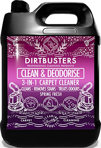 professional-carpet-cleaners Dirtbusters Carpet Shampoo Cleaner Solution, Clean