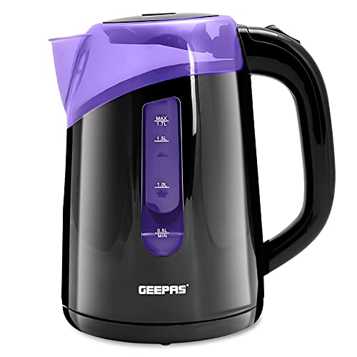 purple-kettles Geepas 2200W Illuminating Electric Kettle | Boil D