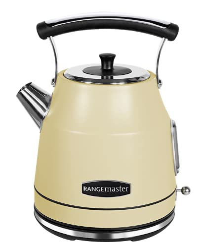 quiet-boil-kettles Rangemaster RMCLDK201CM Cream Cordless Electric 1.