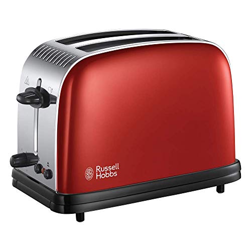 red-kettle-and-toaster-sets Russell Hobbs 23330 Stainless Steel 2 Slice Toaste