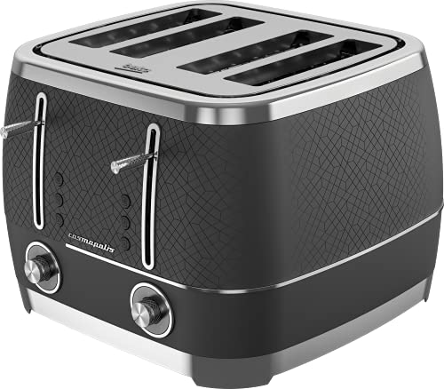 retro-toasters Beko Cosmopolis Toaster TAM8402B , Retro Black Chr