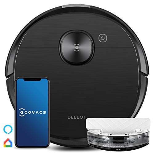 robot-mops Ecovacs DEEBOT OZMO T8 AIVI Robot Vacuum Cleaner w