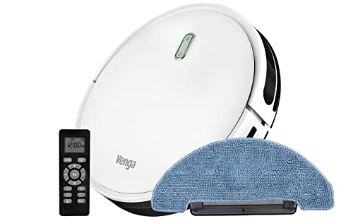 robot-mops Venga! Robot Vacuum Cleaner with Mop, Easy to Use,