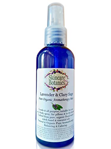 sage-sprays Aromatherapy Organic & Natural Lavender & Clary Sa