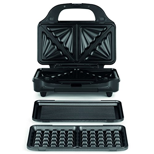 salter-sandwich-toasters Salter 3 in 1 Deep Fill Snack, Waffle and Toastie