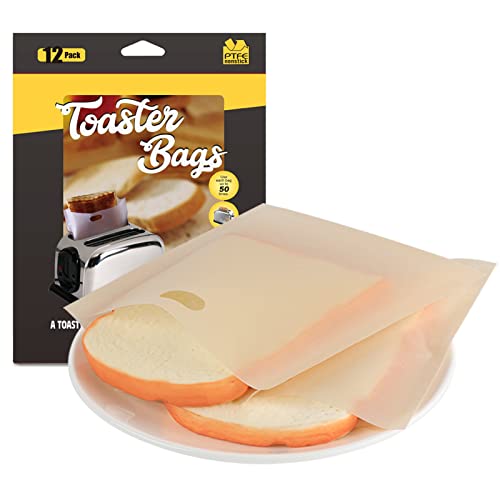 sandwich-toaster-bags Anstore 12 PCS Reusable Toaster Bags Non-Stick San