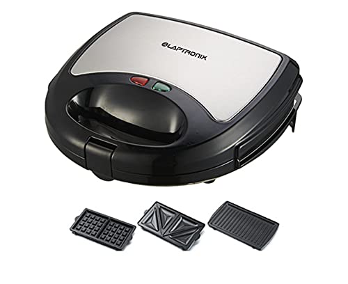 sandwich-toasters-with-removable-plates Allied UK Laptronix 3-In-1 Sandwich Grill Waffle M