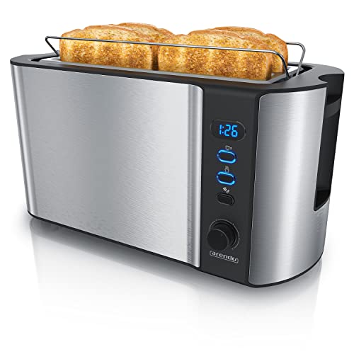 see-through-toasters arendo - Frukost 4 slice long slot toaster - doubl
