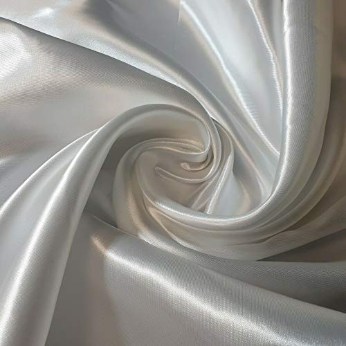 silk-cloths 100% Polyester/Poly Silk Silky Satin Fabric, Dress