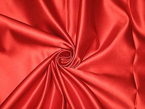 silk-cloths EP 100% Polyester/Poly Silk Silky Satin Fabric, Dr