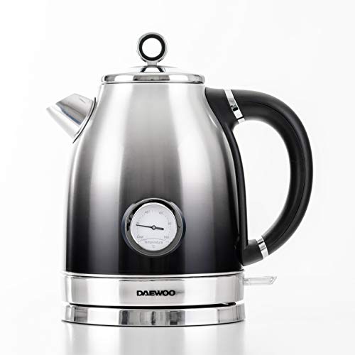 silver-kettles Daewoo Callisto 3KW Fast Boil 1.7L Kettle |Tempera