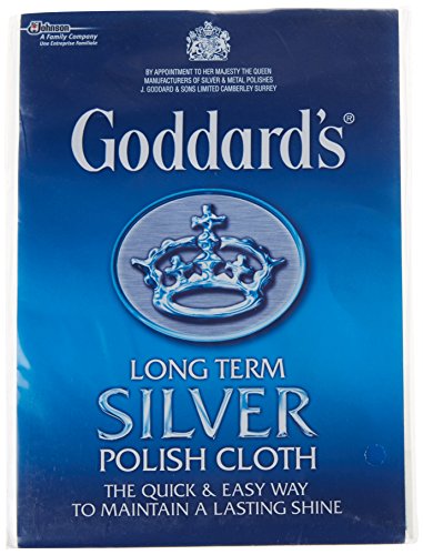 silver-polishing-cloths Goddards Long Term Silver Cloth, Pack of 6