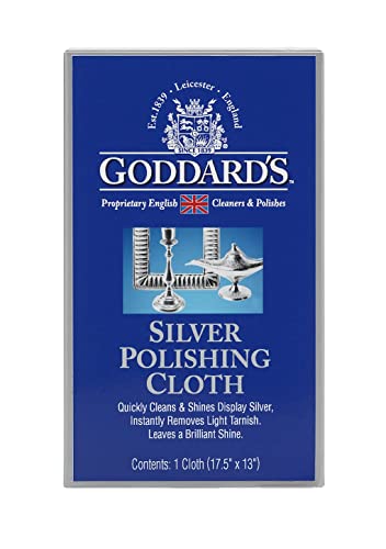 silver-polishing-cloths Goddard's Silver Polishing Cloth | No Rubbing or B