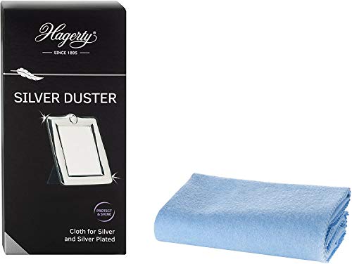 silver-polishing-cloths Hagerty Silver Duster silver cleaning cloth with t