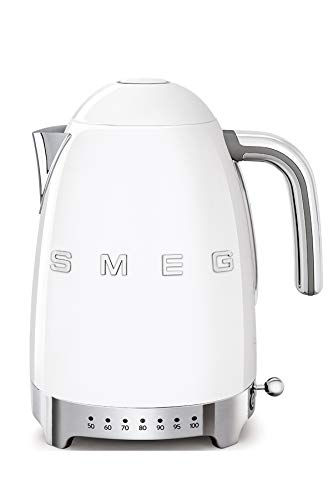 smeg-kettles Smeg KLF04WHEU Electric Kettle with Temperature Co