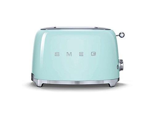 smeg-toasters Smeg TSF01PGUK | 50's Retro Style 2 Slice Toaster