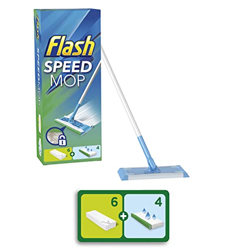speed-mops Flash Floor Cleaner Speedmop Starter Kit, Fast Eas