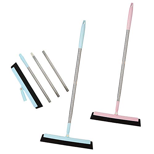squeegee-mops NewWe Floor Squeegee 2 Sets 180°Spin Floor Cleani