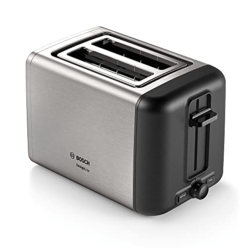 stainless-steel-toasters Bosch DesignLine TAT3P420GB 2 Slot Stainless Steel