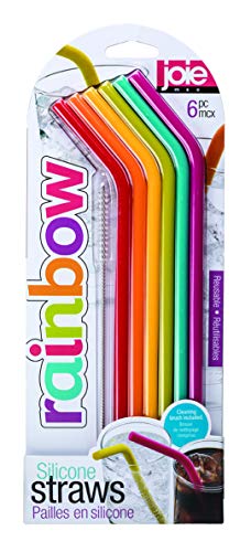 straw-brushes Joie Kitchen Gadgets 12711 Joie Rainbow Reusable S