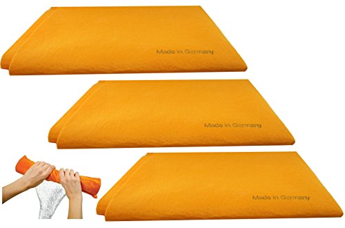 super-absorbent-cloths 3pk Original German Shammy Towels Super Absorbent