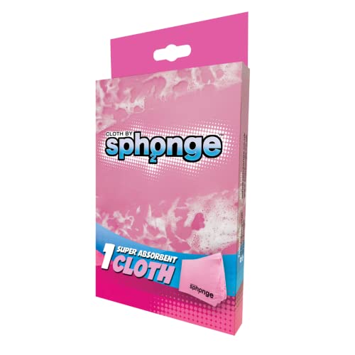 super-absorbent-cloths SPH2ONGE Super Absorbent Cloth (Pink) | Multi-Purp