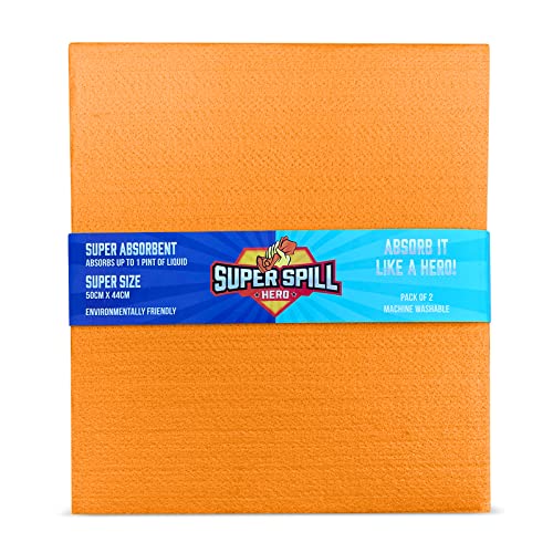 super-absorbent-cloths Super Spill Hero, Super Absorbent Microfibre Cloth