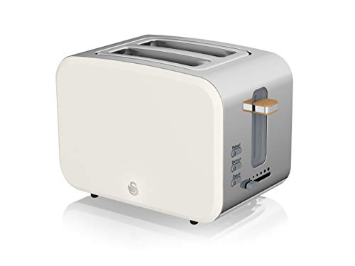 swan-toasters Swan Nordic Wide Slot Toaster with 2 Slices, 3 Fun