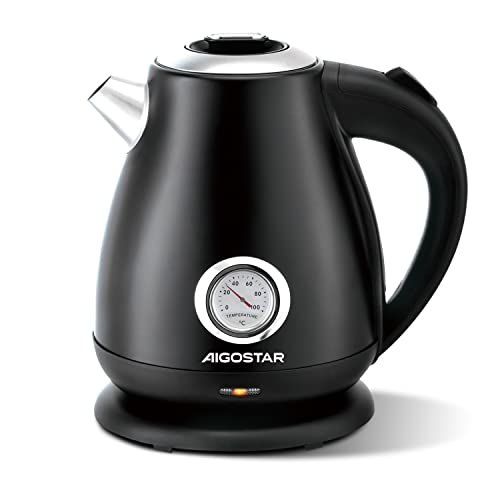 tea-kettles Aigostar Retro Electric Kettle with Temperature Ga