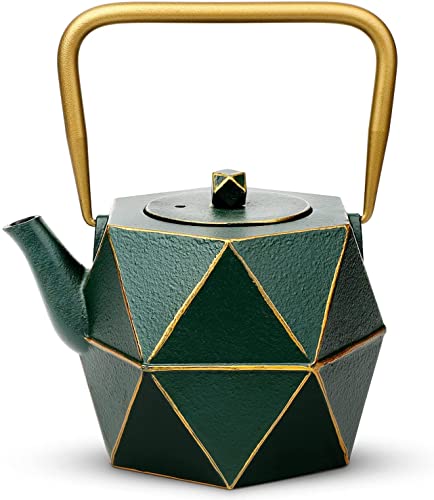 tea-kettles Toptier Cast Iron Teapot, Stovetop Safe Japanese C