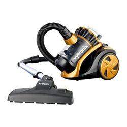 the-best-bagless-vacuum-cleaners Vytronix VTBC01 Bagless Cylinder Vacuum Cleaner, 800w High Power Motor, Compact and Lightweight, Cyclonic Vacuum and Carpet Cleaner with 4 stage HEPA Filter for removing Dust, Dirt and Allergens