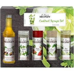 the-best-cocktail-gift-sets MONIN Premium Cocktail Syrup Gift Set 5 cl (Pack of 5)
