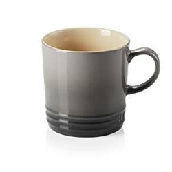 the-best-coffee-mugs Le Creuset Stoneware Coffee Mug, 350 ml, Flint, 70302354440002