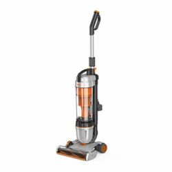 the-best-corded-vacuum-cleaners Vax Air Stretch Upright Vacuum Cleaner | Over 17m Reach | Powerful, Multi-cyclonic, with No Loss of Suction*| Lightweight - U85-AS-Be, Silver and Orange