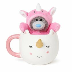 the-best-mug-gift-sets Me To You AGZ01096 Unicorn Tatty Teddy & Mug Gift Set, 2 Count (Pack of 1)