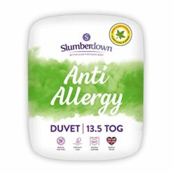 the-best-single-bed-duvets Slumberdown Anti Allergy Single Duvet 13.5 Tog Winter Duvet Single Bed