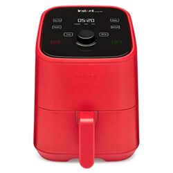 the-best-small-compact-air-fryers Instant Mini 4-in-1 Air Fryer 2L - Air Fry, Bake, Roast and Reheat-1300W Red