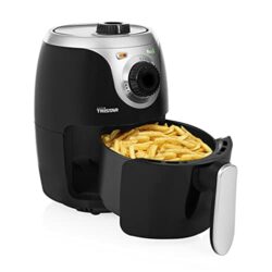 the-best-small-compact-air-fryers Tristar FR-6980BS Air Fryer, 2 L, 1000 W, Compact Design, Adjustable Thermostat, Timer, Black