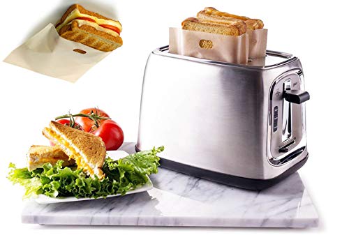 toaster-bags Toaster Bags Non-Stick Sandwich Toaster Bags, Wash